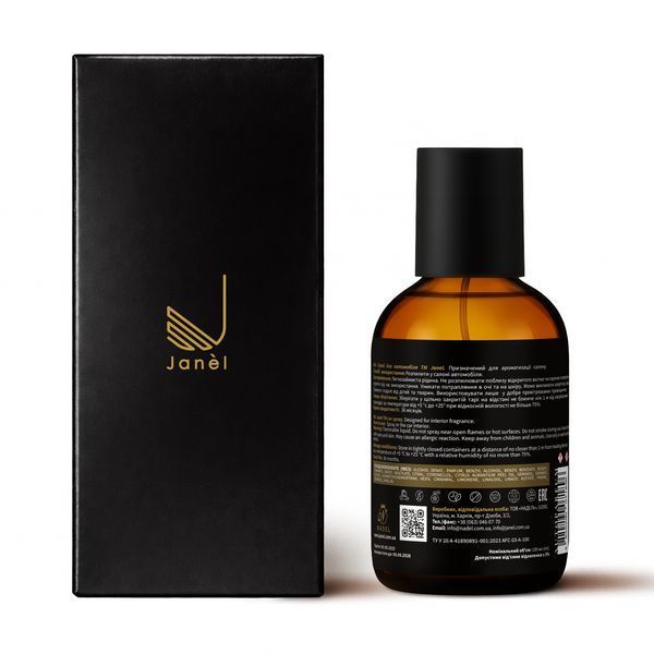 Автопарфуми Janel - Lime Pamplemousse (Лайм та грейпфрут) 100 мл AFC-03-A-100 фото