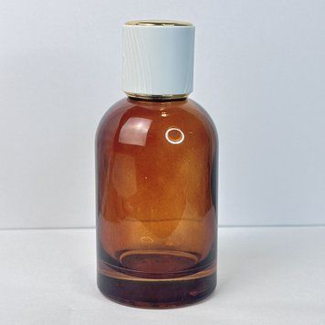 Флакон Orris-brown полупрозрачный 100 ml с крышкой Elara-Wide White Gold 2204912-03+2400113 фото
