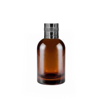 Флакон Orris-brown полупрозрачный 100 ml с крышкой &laquo;Evora silver&raquo; 2204912-03+2404918-01 фото