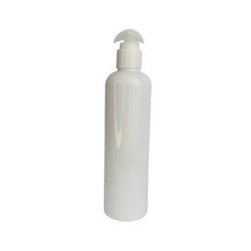 Пластиковый (PET) белый флакон 24/410 &laquo;Гелия&raquo; 250 мл с белым дозатором Soft-SM 2804718-01+2900027 фото