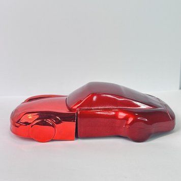 Флакон под завальцовку Racer Red 60 ml стеклянный, горло 15 мм (флакон+распылитель+крышка) 2206001-01 фото