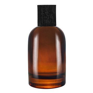 Флакон Orris-brown полупрозрачный 100 мл стеклянный, горло 15 мм с крышкой &laquo;Wood-plastic black type 3&raquo; 2204912-03+2404990-03 фото