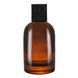 Флакон Orris-brown напівпрозорий 100 ml скляний, горло 15 мм з кришкою "Wood-plastic black type 3" 2204912-03+2404990-03 фото 1