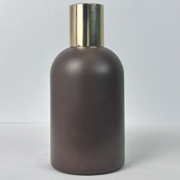 Флакон Orris-brown mate 100 ml с крышкой Golden light 2204912-04+2423092-01 фото