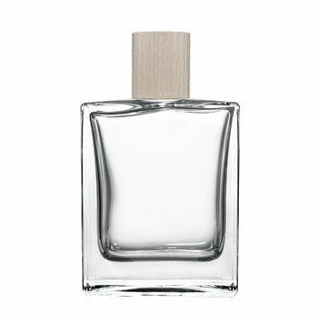 Флакон Victor 100 мл стеклянный с крышкой &laquo;Wood-plastic beige type 3&raquo; 2204601+2404990-04 фото