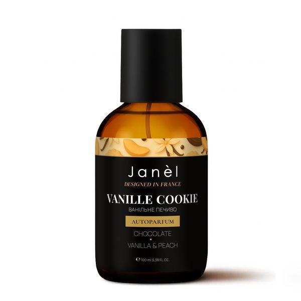 Автопарфуми Janel - Vanille Cookie (Ванільне печиво) 100 мл AFC-09-A-100 фото