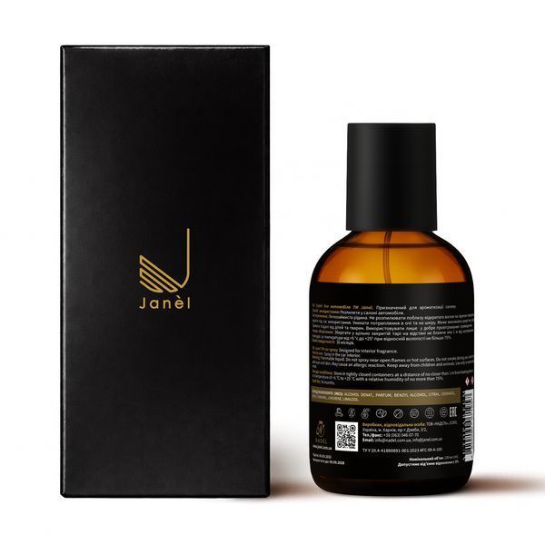 Автопарфуми Janel - Vanille Cookie (Ванільне печиво) 100 мл AFC-09-A-100 фото