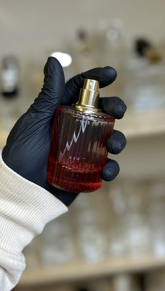 Флакон для парфумів під закрутку 50 мл "Diva" комплект (флакон+розпилювач+кришка) червоний 2322818-01 фото