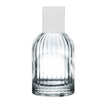 Флакон Pretty 100 ml стеклянный, горло 15 мм с крышкой "Wood-plastic white type 3" 2205952+2404990-05 фото