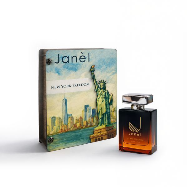 Парфюм в деревянном кейсе Janel - New York Freedom 50 мл EXL-06-E-50 фото