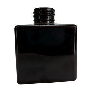 Скляний флакон для дифузора Square Black, 100 мл, горло 28 мм 3002574-05-HU фото
