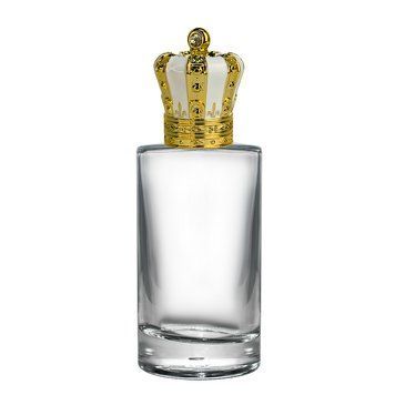Флакон Pasha type 4 100 ml стеклянный с крышкой "Coronet White Gold" 2204751-04+2400119 фото