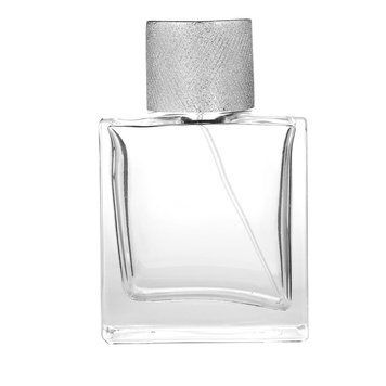 Парфюмерный флакон 50 мл под завальцовку и самозащелку Viera 50 ml С крышкой, Metz silver 2204914-01+2404794 фото