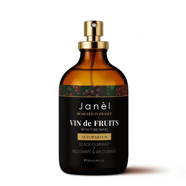 Автопарфюмы Janel - Vin de Fruits (Фруктовое вино) 100 мл AFC-02-A-100 фото