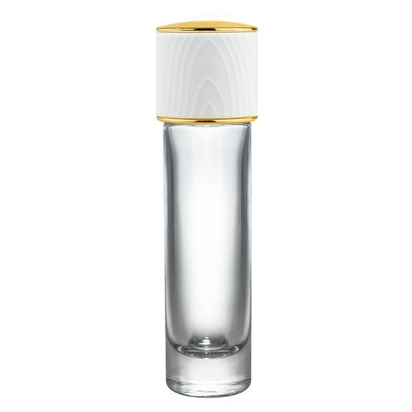 Флакон Jeremiah стеклянный 30 ml с крышкой Elara-Wide White Gold 2222899+2400113 фото