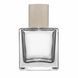 Флакон Victor 50 ml скляний з кришкою "Wood-plastic beige type 3" 2204780+2404990-04 фото 1