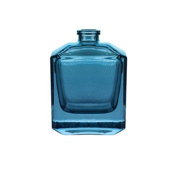 Флакон "Pure cube-blue type 2" 60 ml синий стеклянный, горло 15 мм 2206000-01 фото