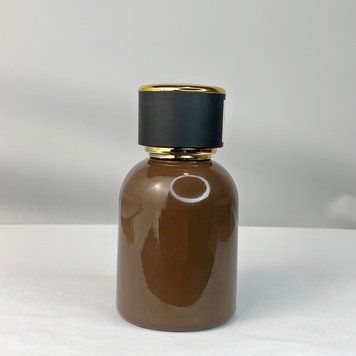 Флакон Orris-Brown 50 ml с матовой крышкой DG Saten Black Gold 2204911-02+2404592-01 фото