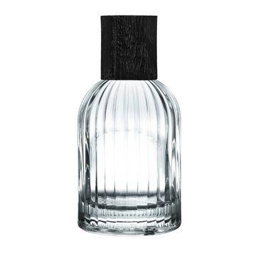 Флакон Pretty 100 мл стеклянный, горло 15 мм с крышкой &laquo;Wood-plastic black type 3&raquo; 2205952+2404990-03 фото