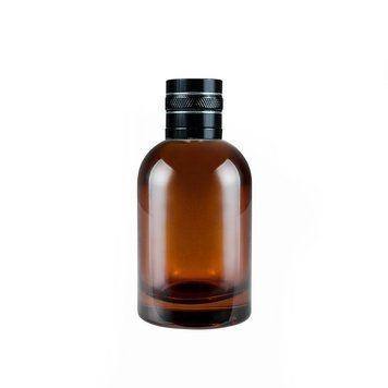 Флакон Orris-brown полупрозрачный 100 ml с крышкой &laquo;Evora black&raquo; 2204912-03+2404918 фото