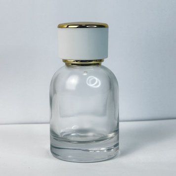 Флакон Orris 50 ml с крышкой "DG Saten White Gold" 2204911+2404592-02 фото