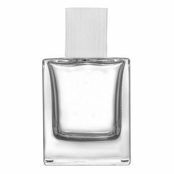 Флакон Bastion 50 ml стеклянный, горло 15 мм с крышкой "Wood-plastic white type 3" 2205953+2404990-05 фото