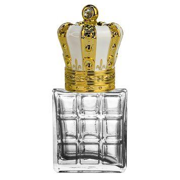 Флакон для духов под завальцовку и самозащелку "Lisboa" 25 мл с крышкой "Coronet White Gold" 2206273+2400119 фото
