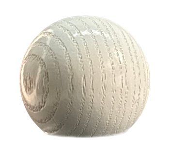 Крышка для стеклянных флаконов "Wood Globe White" белая 2422202-04 фото