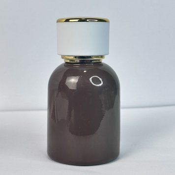 Флакон Orris-Brown 50 ml с крышкой "DG Saten White Gold" 2204911-02+2404592-02 фото