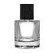Флакон Faust 50 ml скляний з кришкою "Wood-plastic black type 3" 2222893+2404990-03 фото 1