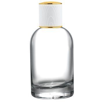 Флакон Orris type 1 100 ml с крышкой Elara-Wide White Gold 2204912+2400113 фото