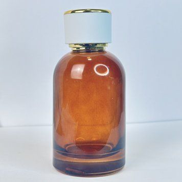 Флакон Orris-brown полупрозрачный 100 ml с крышкой DG Saten White Gold 2204912-03+2404592-02 фото
