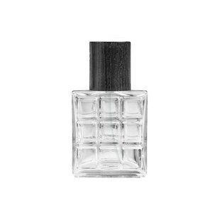 Флакон 25 мл під завальцювання та самозащіпку Lisboa з кришкою Wood-plastic black type 2 2206273+2404990-01 фото