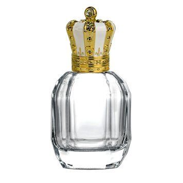 Парфюмерный флакон "Emily" 100 мл, горло 15 мм с крышкой "Coronet White Gold" 2210528+2400119 фото