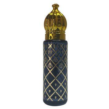 Флакон стеклянный "Roll-On Erchel-Deep Blue" 7 мл темно-сине-золотистый с золотой крышкой 2500002-02 фото