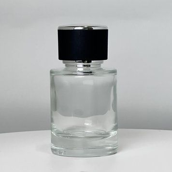 Флакон Pasha type 3 50 ml с крышкой &laquo;DG Saten black silver&raquo; 2204910-03+2404592 фото